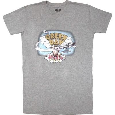 Green Day Vintage Dookie Grey S Дамски Риза (GDDRS01LG03)