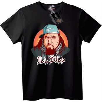 NOONEBRAND Тениска ILL BILL Аляска - L, Black