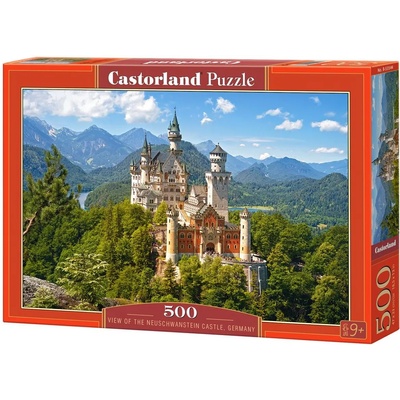 Castorland Пъзел Castorland от 500 части - Изглед към замъка Нойшванщайн, Германия (B-53544)