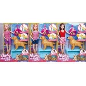 Pro Kids Doll with dog and puppies
