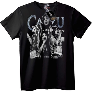 NOONEBRAND Тениска CAZU рок група за жени - 3XL, Black