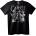 NOONEBRAND Тениска CAZU рок група за жени - 3XL, Black