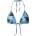 Pepe Jeans Fkl Flower Tr bikini top - Blue (Sky Blue)