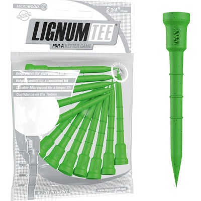 Lignum Tee 72mm 12ks Hitting Green