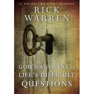 God's Answers to Life's Difficult Questions | Rick Warren (ISBN: 9780310340751)