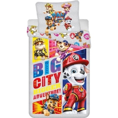 Jerry Fabrics Obliečky Labková Patrola Big City Bavlna 140x200 70x90