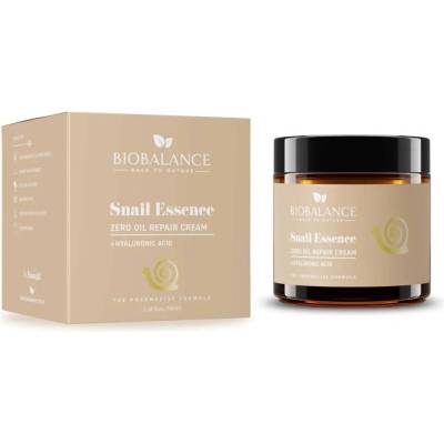 BIOBALANCE Крем за лице Snail Essence Zero Oil, 100 ml