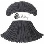 Bobbiny Junior 3 mm 100 m Charcoal юта (SX-E015)