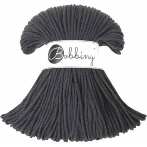 Bobbiny Junior 3 mm 100 m Charcoal юта (SX-E015)