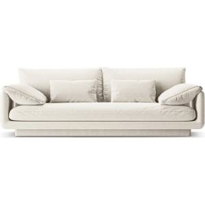 Micadoni Бял диван 220 cm Torino - Micadoni Home (MIC_3S_211_F1_TORINO1)