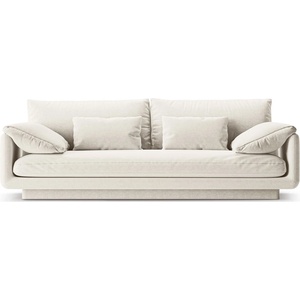Micadoni Бял диван 220 cm Torino - Micadoni Home (MIC_3S_211_F1_TORINO1)