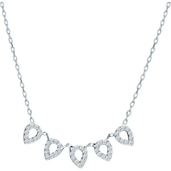 Image 1 of SAVICKI Колие Savicki: бяло злато, диаманти