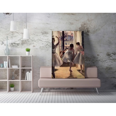 ASIR Obraz na plátně ( 50 x 70 cm) Edgar Degas – baletky