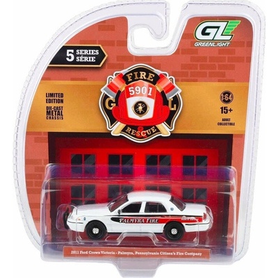 GreenLight Ford Crown Victoria Palmyra Fire Hasičské 2011 1:64
