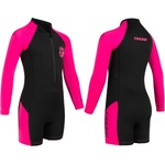 CRESSI Shorty 2mm children's wetsuit - children's swimming suit with UV, cold protection, jellyfish protection - girls & boys swimming suit - pink/San Diego - 5/6 years - XDG006404 (XDG006404)