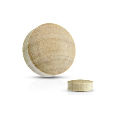 Šperky4U plug do ucha Crocodile wood PL01077-22