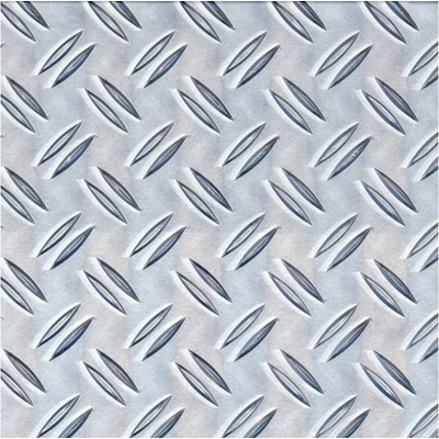 Alu drážkovaný plech 600x1000x1,5 mm
