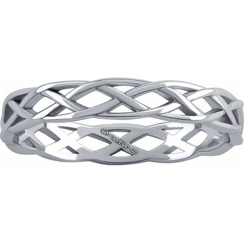 SILVEGO Keltský strieborný prsteň Laise JJJ788E