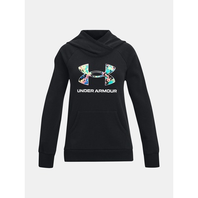 Under Armour Момичешки суитшърт Under Armour Rival Logo Hoodie Under Armour | Cheren | Момичешки | 128