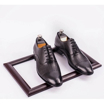 Alexander garcia Antonio garcia Мъжки кожени официални обувки - Черни 202108355582 (334147_Черно)