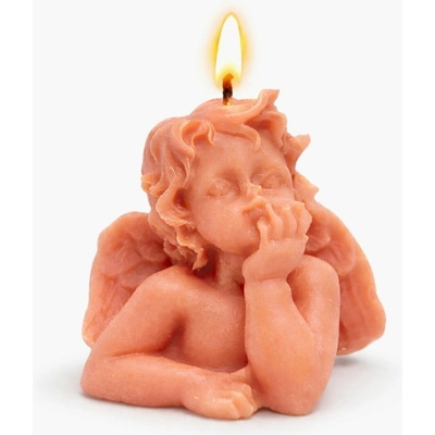 Svíčkománie3D Anděl růžová 28 g