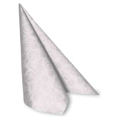 PAP-Airlaid Ubrousek FSC Mix PREMIUM Dekor-R bílý 40x40cm 50ks