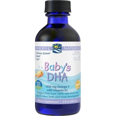 Nordic Naturals Baby's DHA | 1050mg Omega-3 With Vitamin D [60 мл]