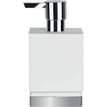 spirella ДОЗАТОР ЗА ТЕЧЕН САПУН roma ПОРЦЕЛАН БЯЛ/СРЕБРО (10.17969)