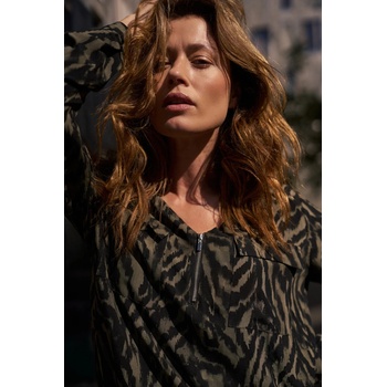 Moodo Оливкова вискозна риза Moodo Moodo | Zelen | ЖЕНИ | XXL