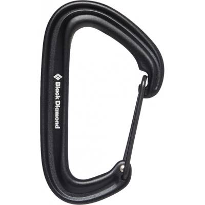 Black Diamond Карабинер с щифт Black diamond Litewire Carabiner Snapgate carabiner - Black - размер One Size (321-0229-0111)