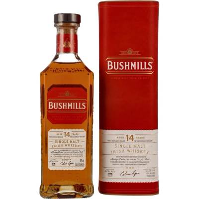 Bushmills 14y 40% 0,7 l (holá láhev)
