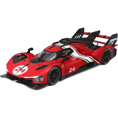 Bburago Ferrari Racing Modificata Red 1:18