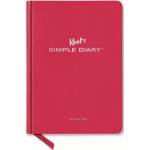 Taschen GmbH Keel's Simple Diary Volume Two (dark Red): The Ladybug Edition | Philipp Keel