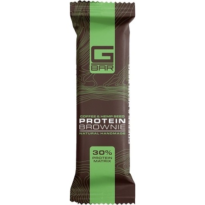 G-BAR Protein Brownie, 1x60 Grams/20 bars box/