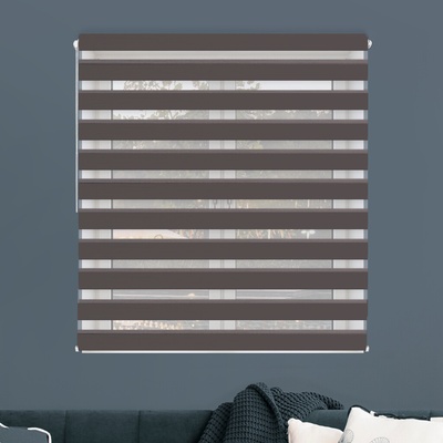 FOA Roleta Deň a noc, PREMIUM, Blackout, Grafitová, A 3505e 30 x 240 cm