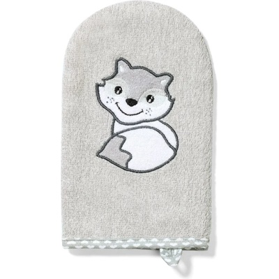 BabyOno Facecloth Bamboo кърпа за измиване Grey