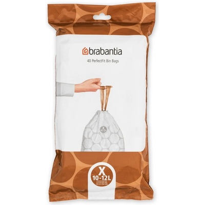 Brabantia Торби за боклук 40 бр. 12 l PerfectFit X - Brabantia (138041)