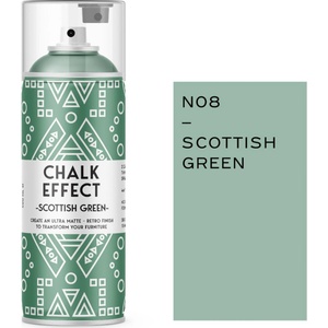 COSMOS LAC СПРЕЙ БОЯ ТЕБЕШИРЕНА chalk efefect 400мл 8 scottish green (06507)