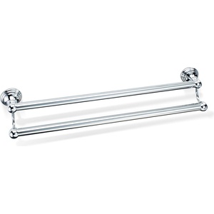 DECOR WALTHER Закачалка на релса за кърпи Decor Walther Classic двойна 60 см хром (0510500)