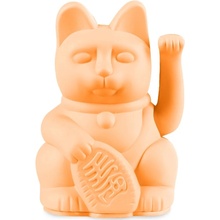 Maneki Neko Donkey Lucky Cat Mini - broskvová