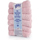 KIKKO BIO bavlnené froté obrúsky Organic 21x21 5 ks Biele
