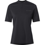 Vaude Дамска фланелка с къс ръкав за колоездене Vaude Women's Qimsa Pro Half Zip Shirt Cycling jersey - Black - размер 40 (EU) (156-2799-0213)