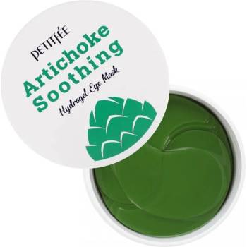Image 1 of Petitfee Artichoke Soothing Hydrogel Eye Mask, хидрогелни пачове с артишок (8809508850559)