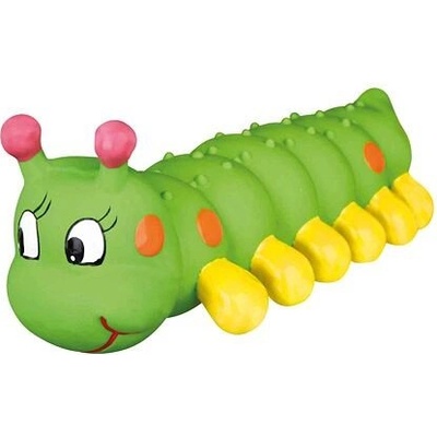 Trixie Latexová obří housenka 26 cm zelená
