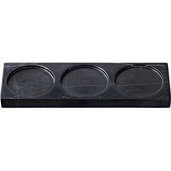 Crushgrind Поставка под мелнички Tabletopper мраморна 22 см черна (086002-2098)