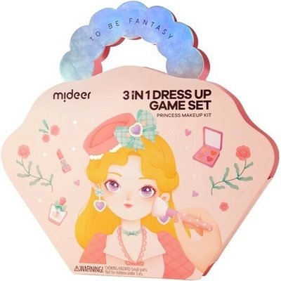 Kreatívna sada mideer 3v1 princezná a make-up