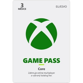 Microsoft Xbox Game Pass Core členstvo 3 mesiace