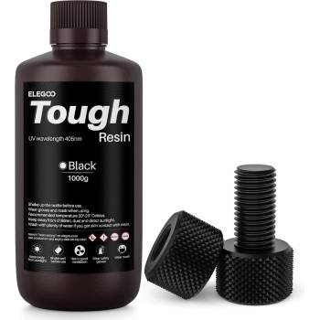 Elegoo Устойчива смола 1Kg, черна (50.103.0271)