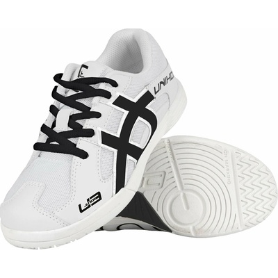 Unihoc Shoe U3 Junior Unisex white black bílá černá