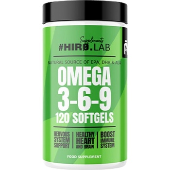 Image 1 of Hero. Lab Omega 3-6-9 1000 mg [120 Гел капсули]